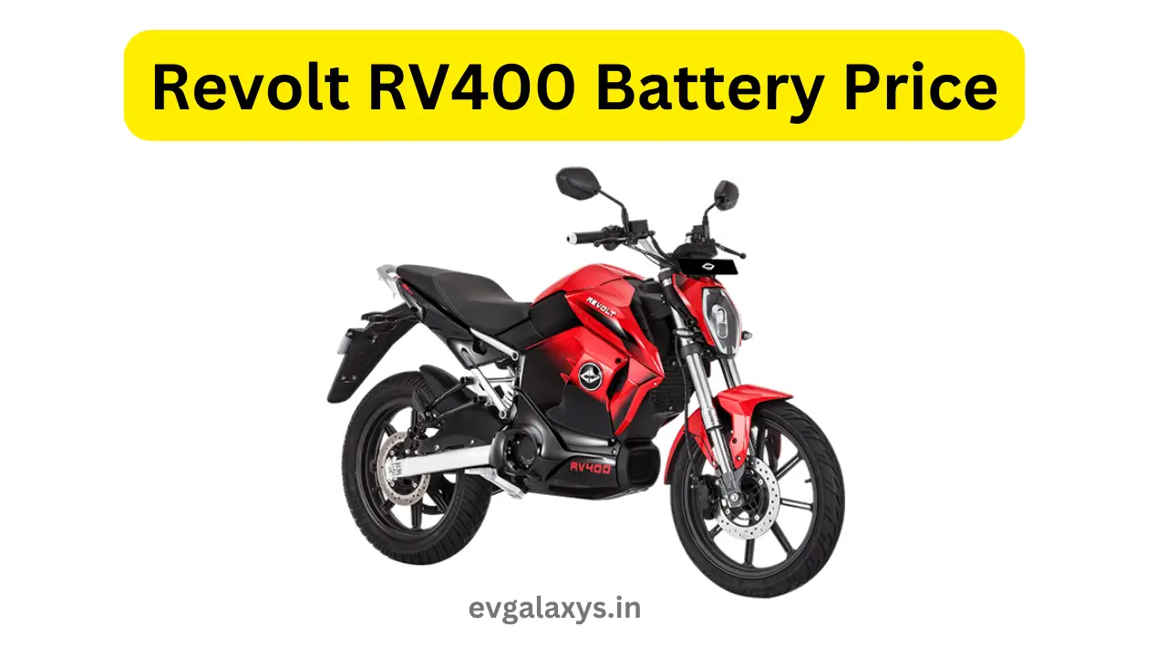 Revolt RV400 Battery Price